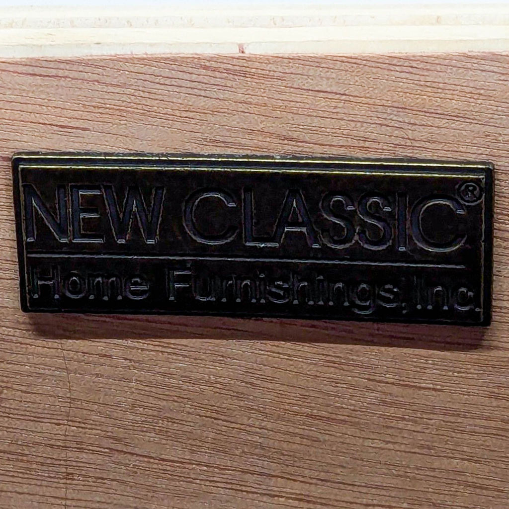 New Classic Furniture Modern Black Seven Drawer Dresser