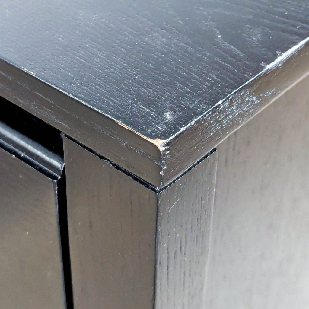 New Classic Furniture Modern Black Seven Drawer Dresser