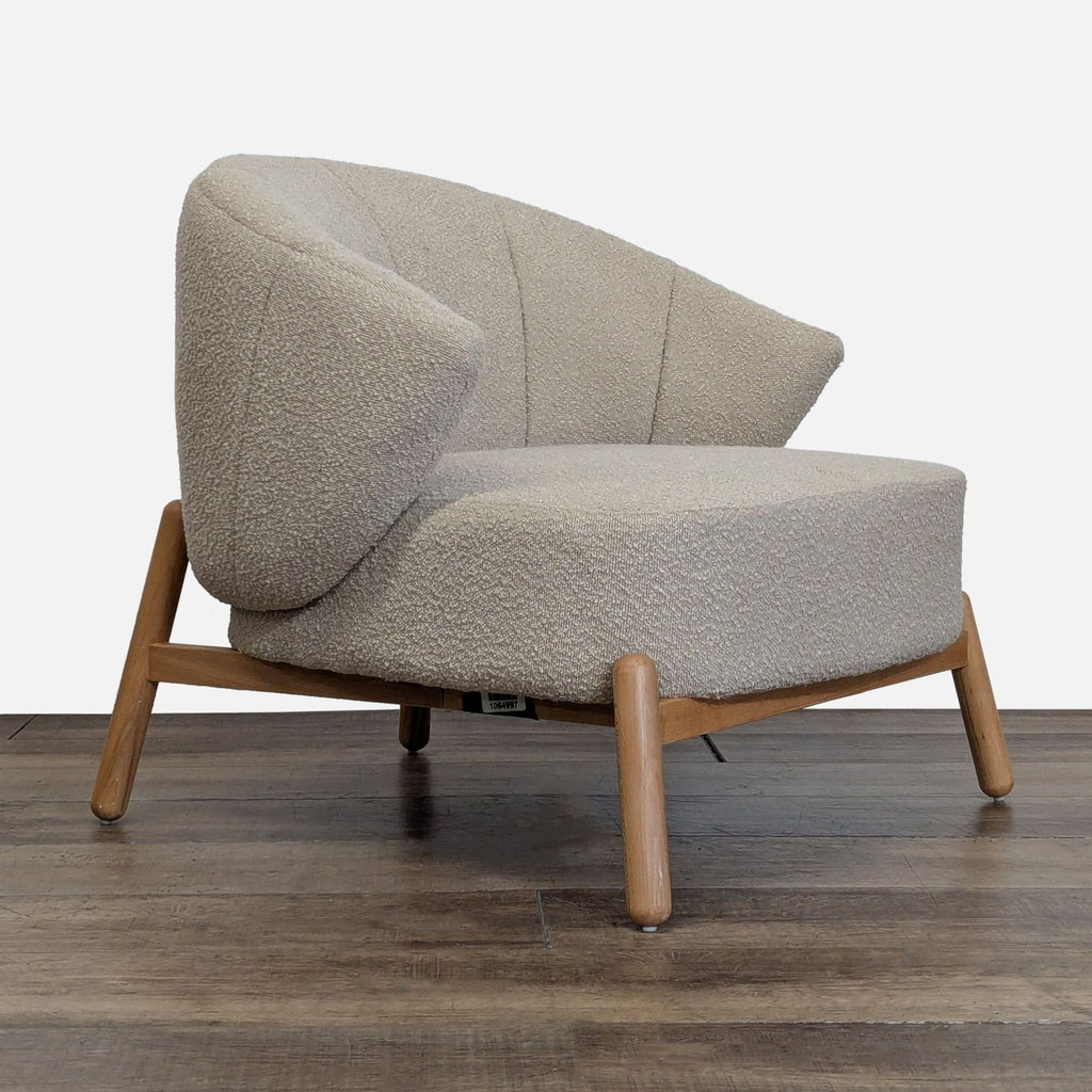 Perigold Ciel Modern Boucle Lounge Chair