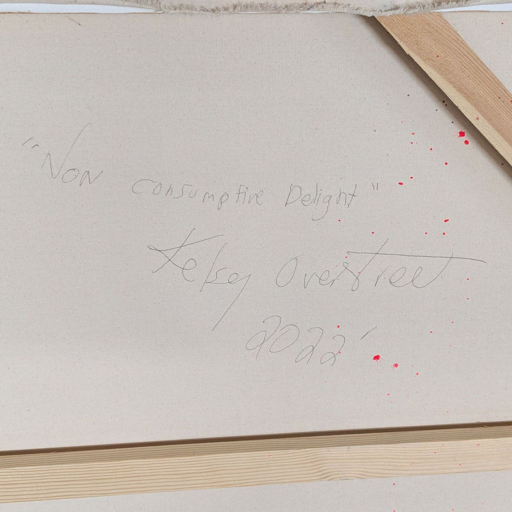 “Non Consumptive Delight” by Kelsey Overstreet