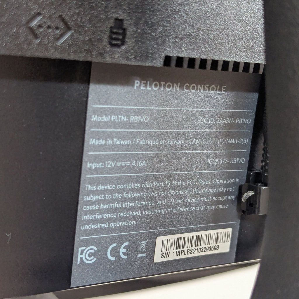 Peloton Exercise Bike with Touchscreen - Gym Equipment