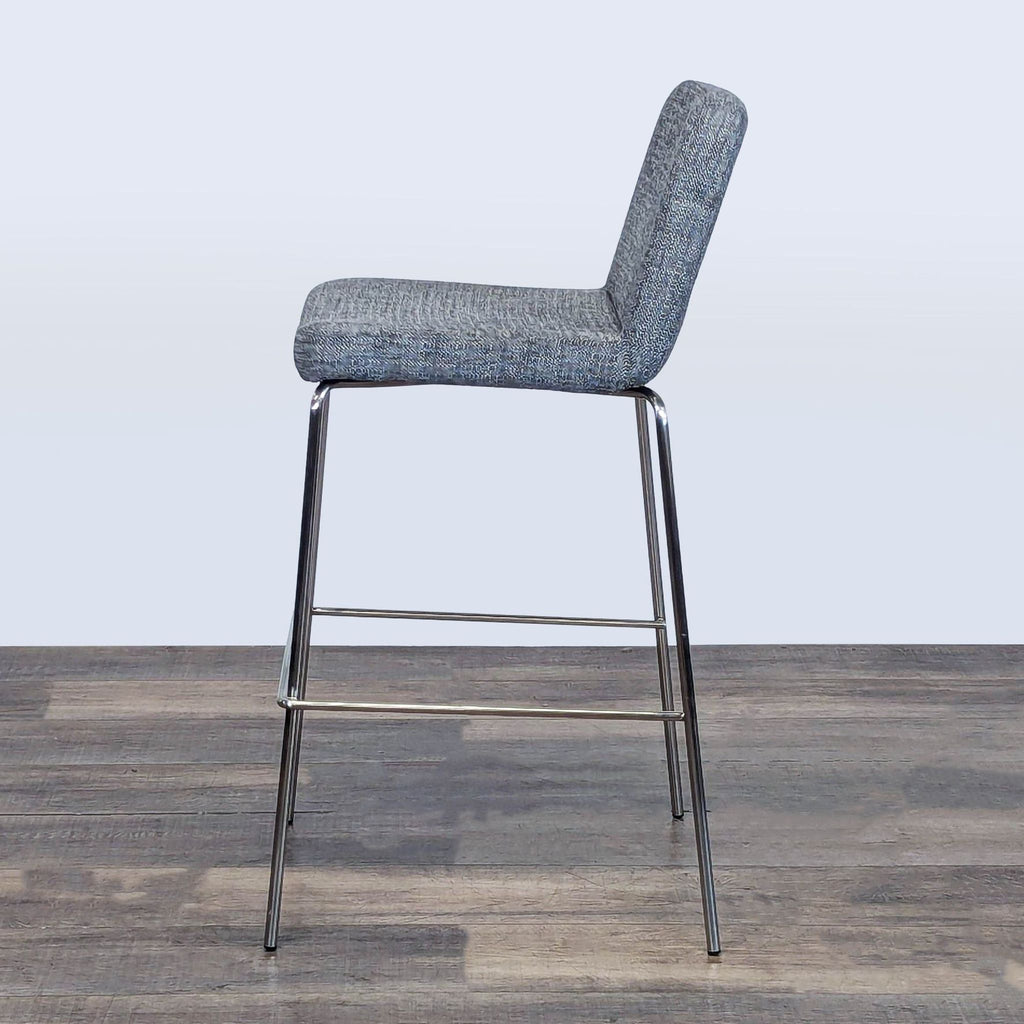 CB2 Charlie Grey Bar Stool