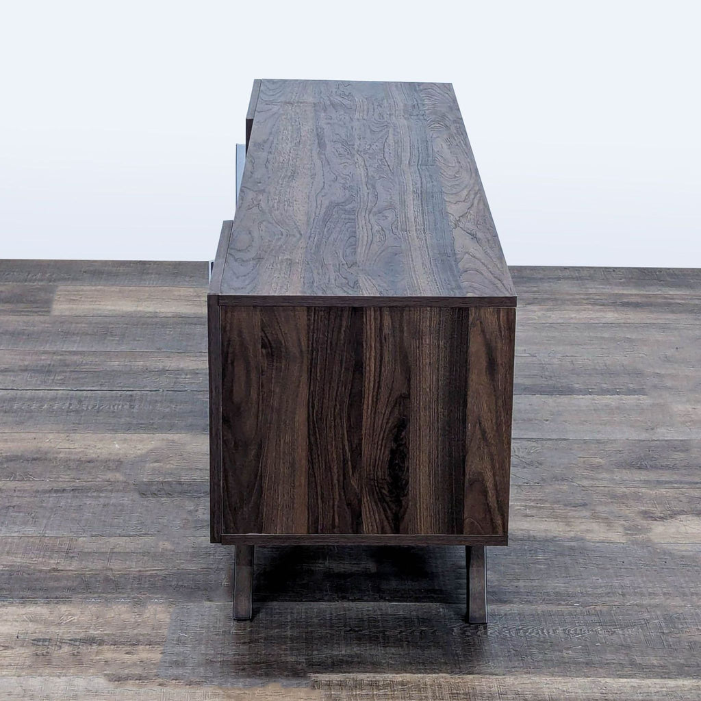 Asher Walnut Brown TV Stand