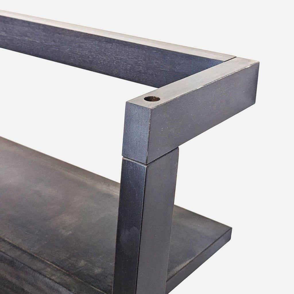 Crate & Barrel Sawyer Five Shelf Leaning Bookcase