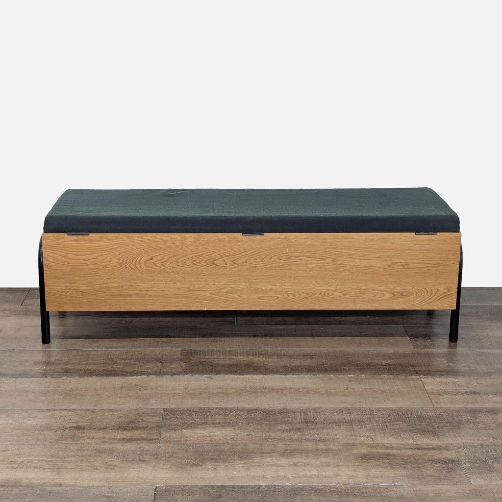 CB2 Lift Storage Bench