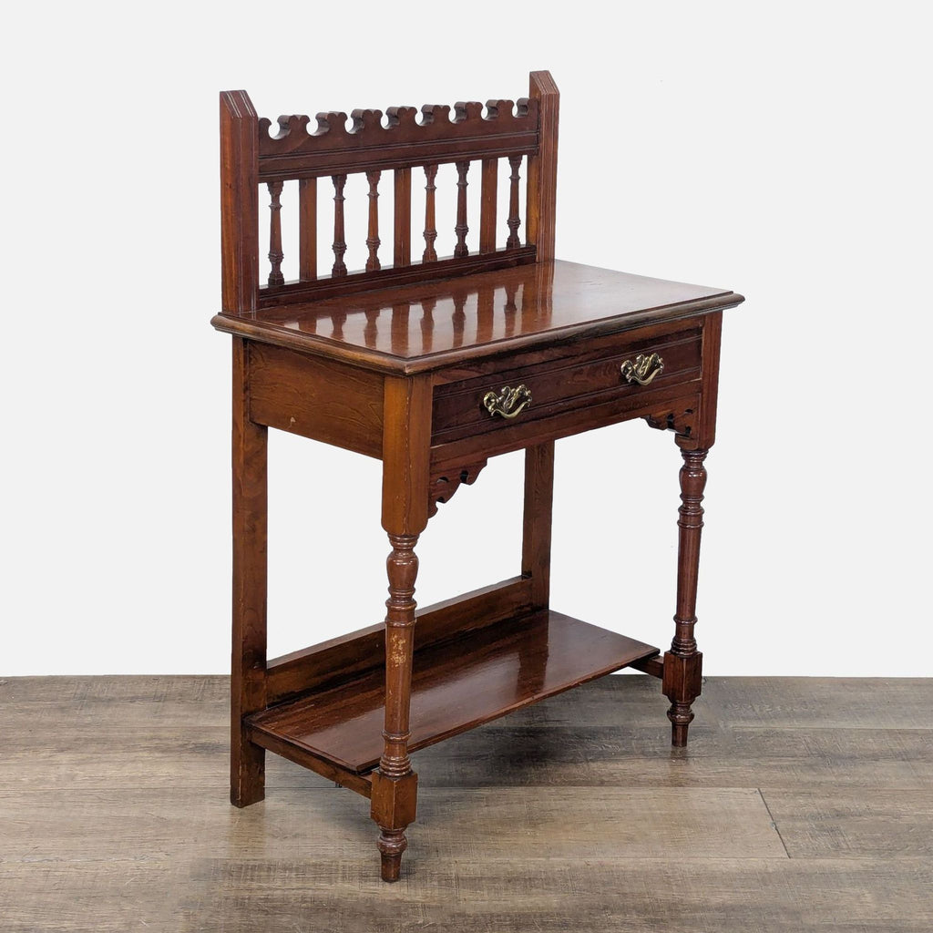 Console Table with Drawer and Shelf