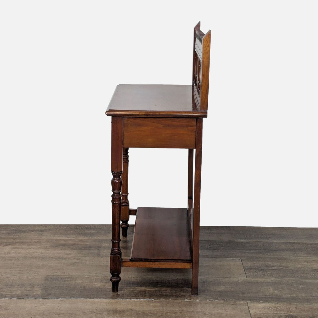 Console Table with Drawer and Shelf