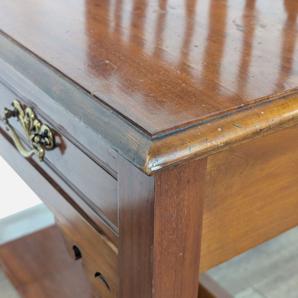 Console Table with Drawer and Shelf