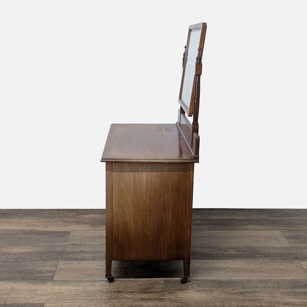Antique Edwardian Dressing Table with Mirror