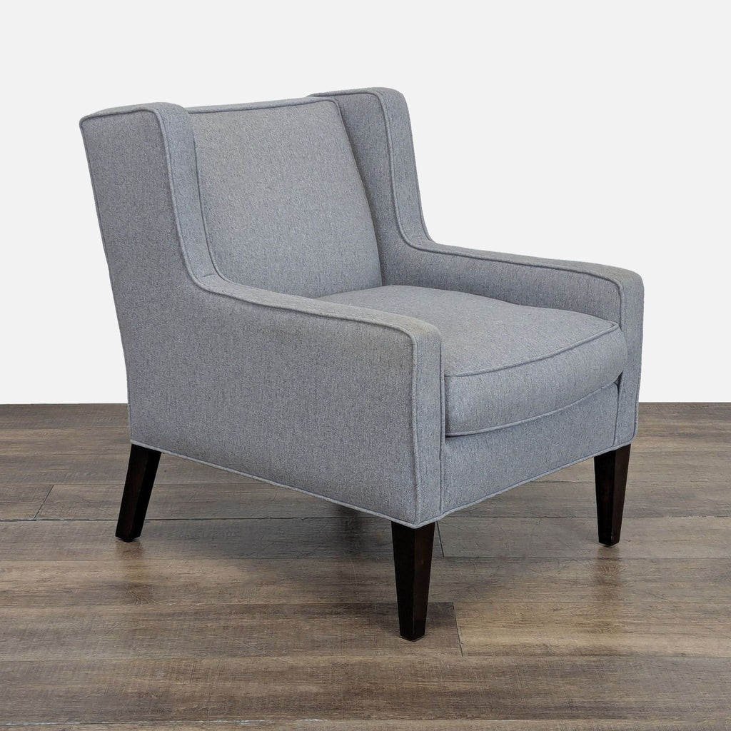 Cypress Furniture Modern Grey Lounge Chair