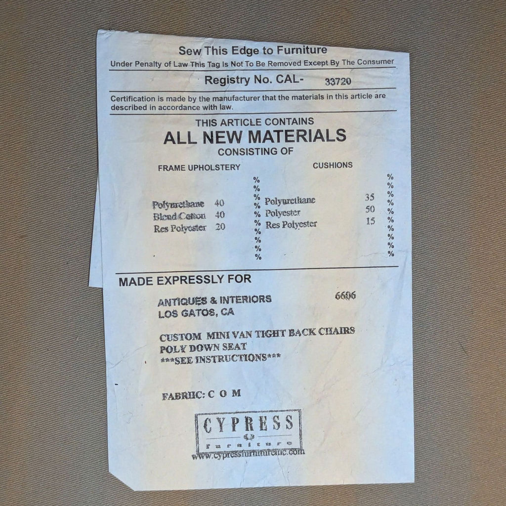 Cypress Furniture Modern Grey Lounge Chair