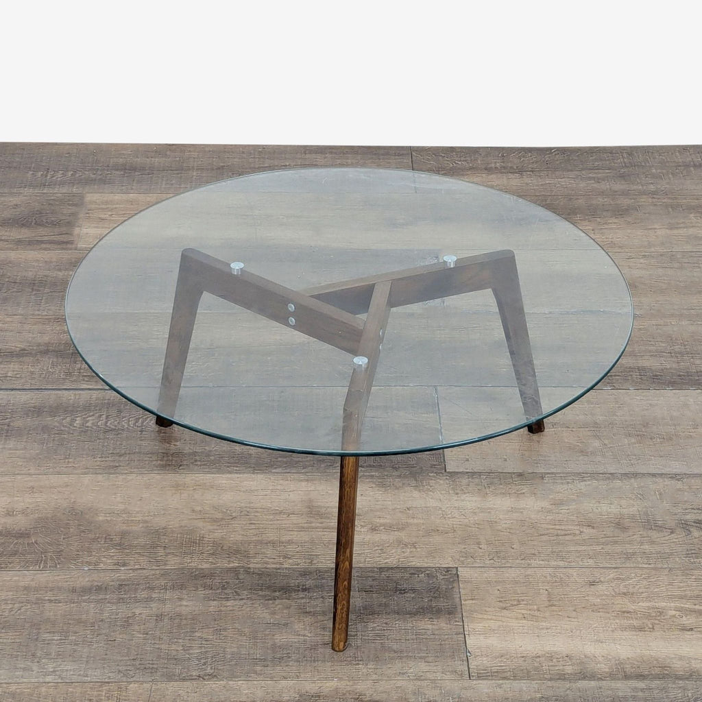 Article Clarus Glass Coffee Table