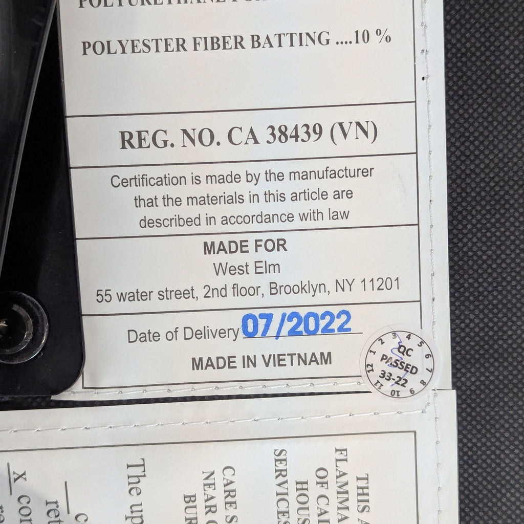 West Elm Mid-Century Leather Swivel Counter Stool