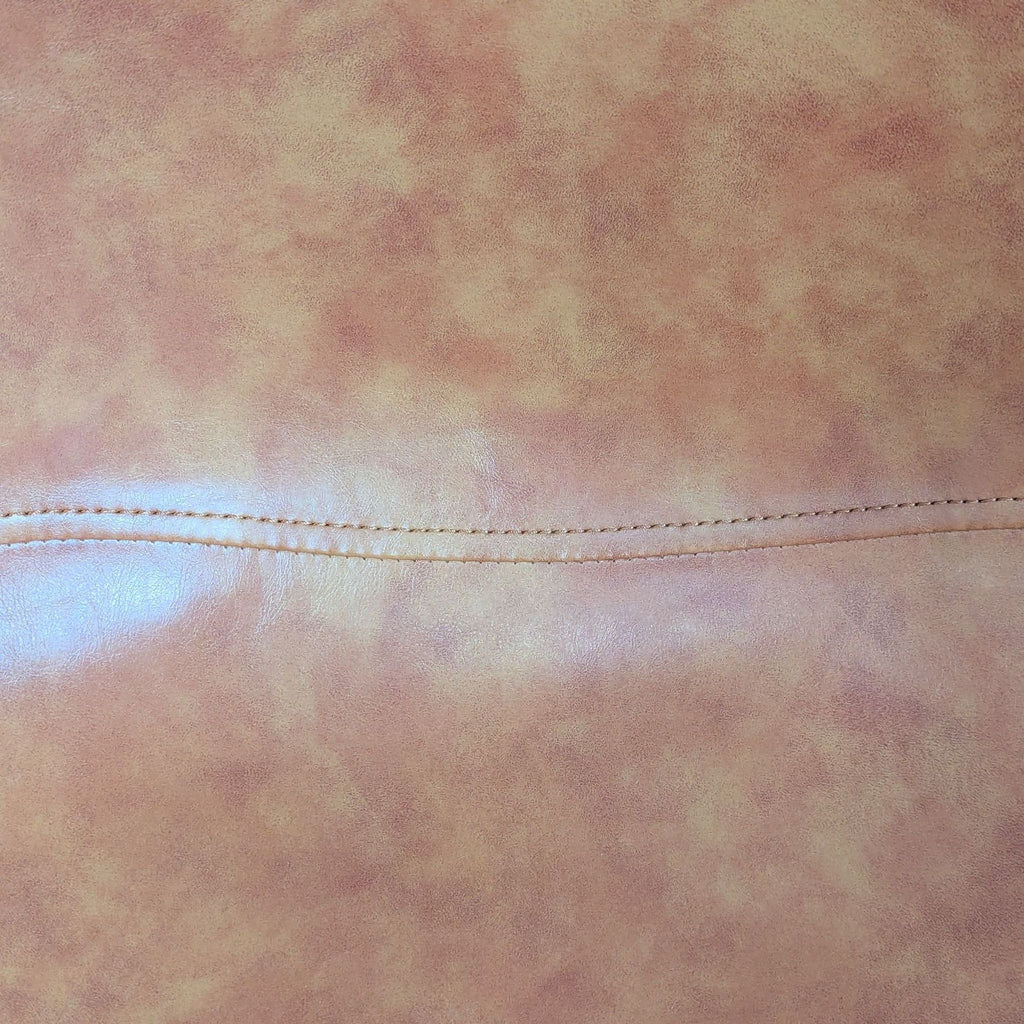 Set of Four Faux Leather Mid-Century Style Dining Chairs