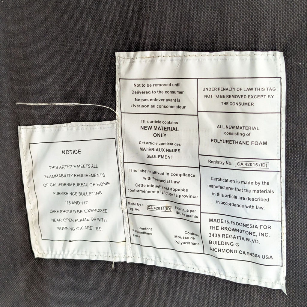 Brownstone Furniture X-Base Ottoman