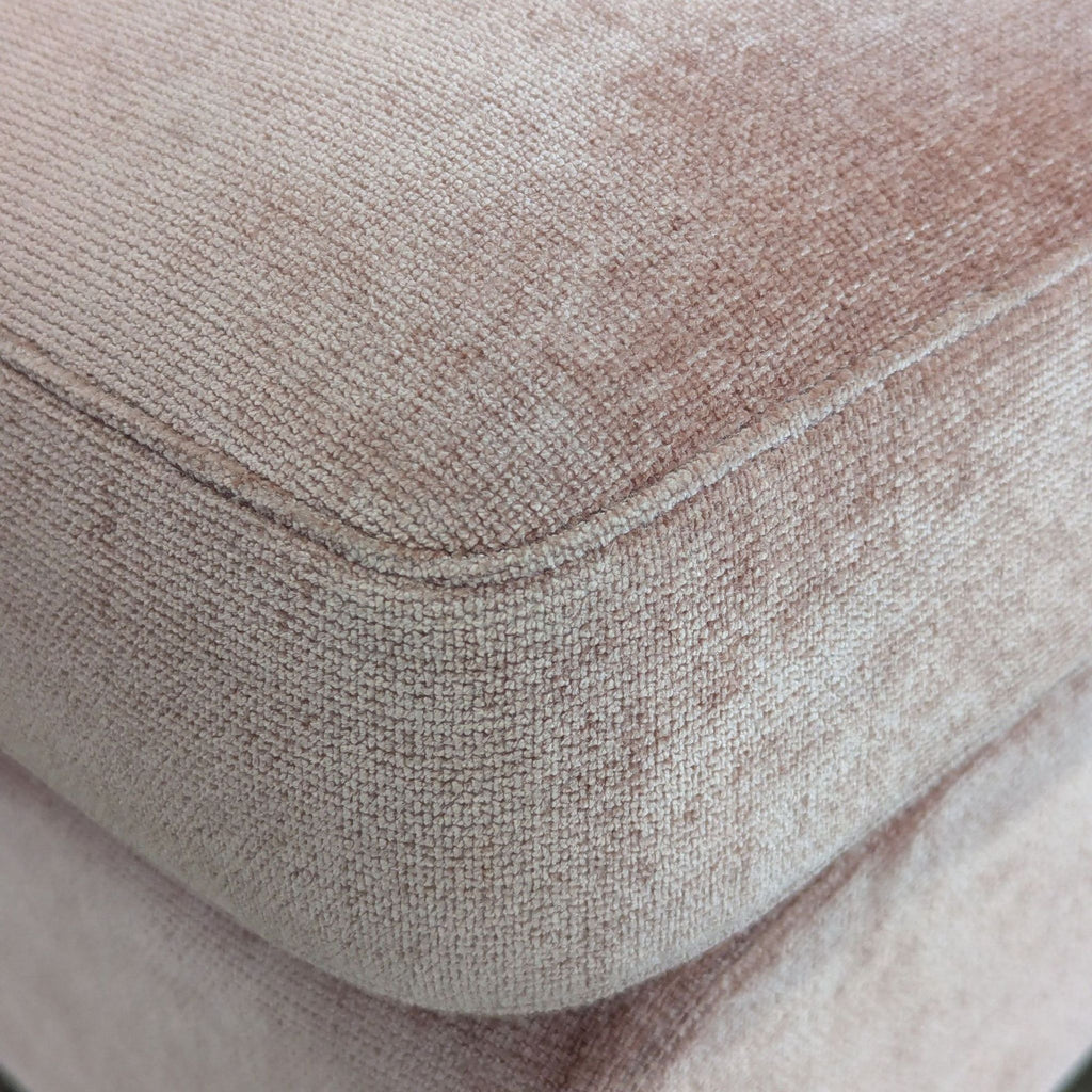 MXM Delbert Contemporary Armless Velvet Accent Chair