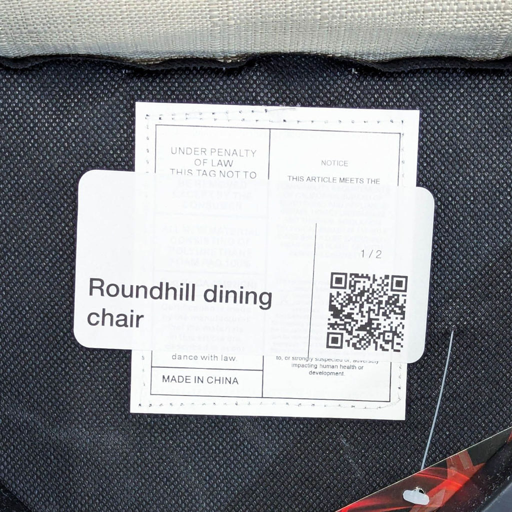 Roundhill Furniture Tuchico Contemporary Fabric Accent Chair,