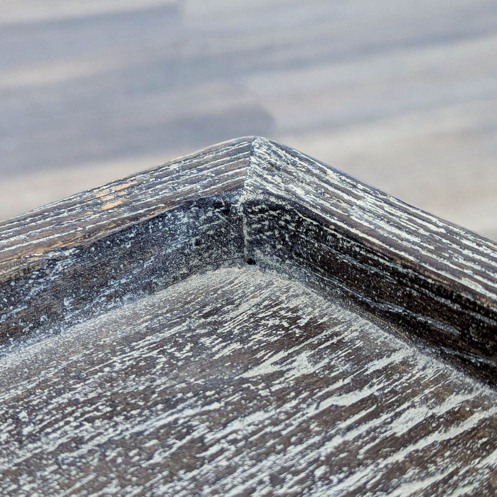 Brownstone Furniture Wood and Chrome End Table