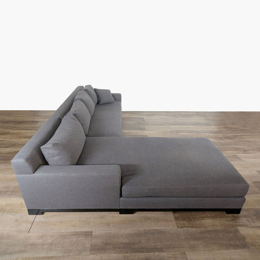 Modern L-Shaped Sofa with Chaise