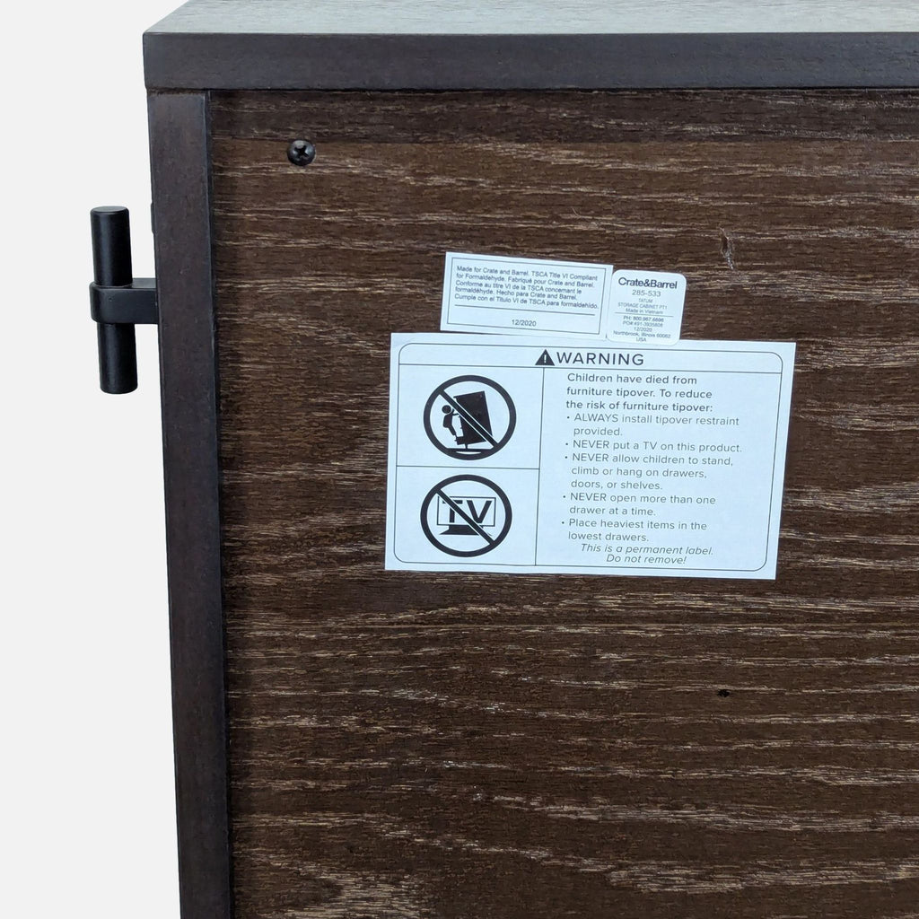 Crate & Barrel Entryway Cabinet