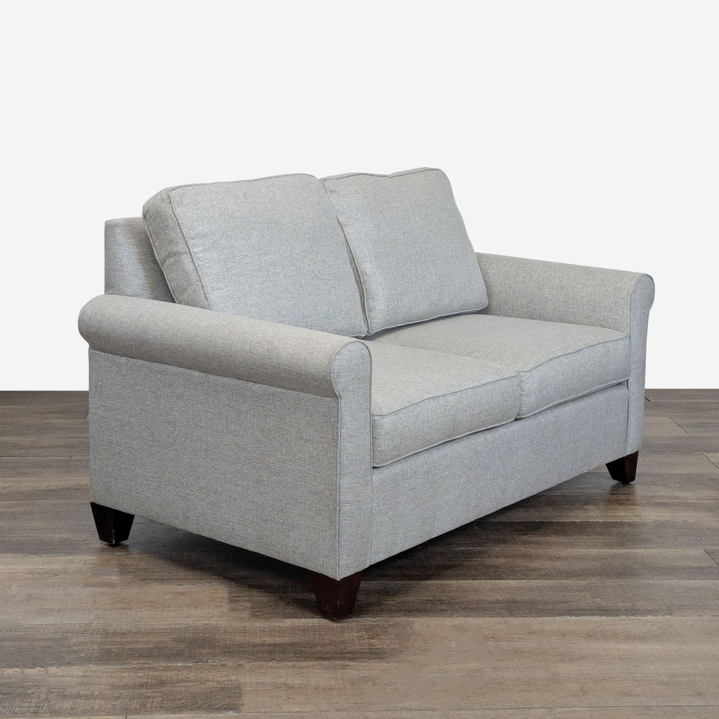 Pottery Barn Cameron Roll Arm Loveseat