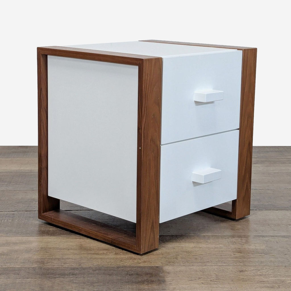 DucDuc Austin Modern Two Drawer Nightstand