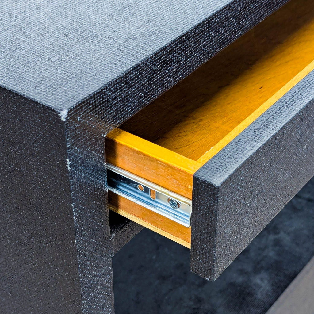 Rattan Woven Nightstand