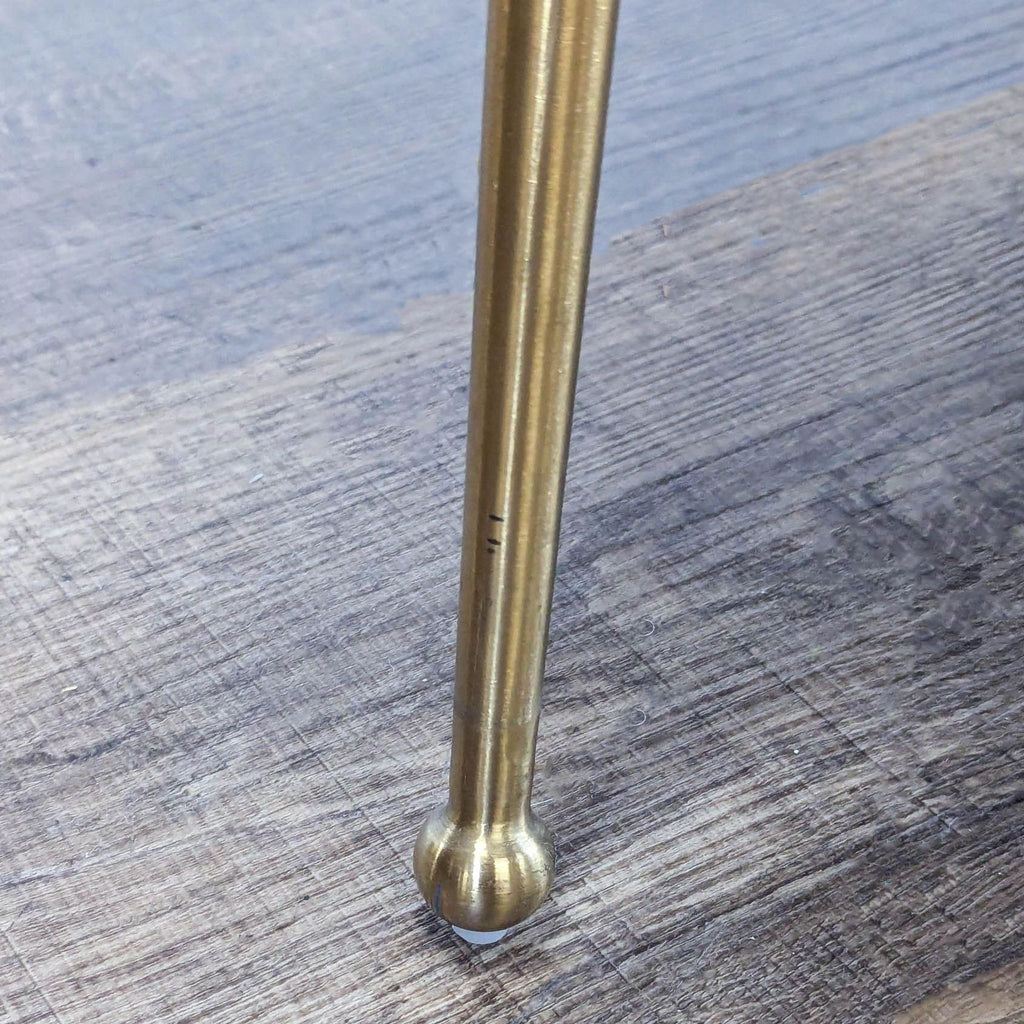 TOV Furniture Peony Gray Velvet Accent Chair