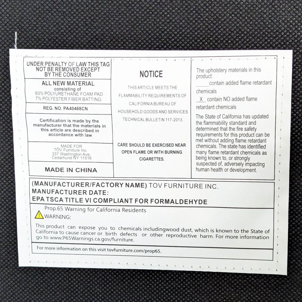 TOV Furniture Peony Gray Velvet Accent Chair