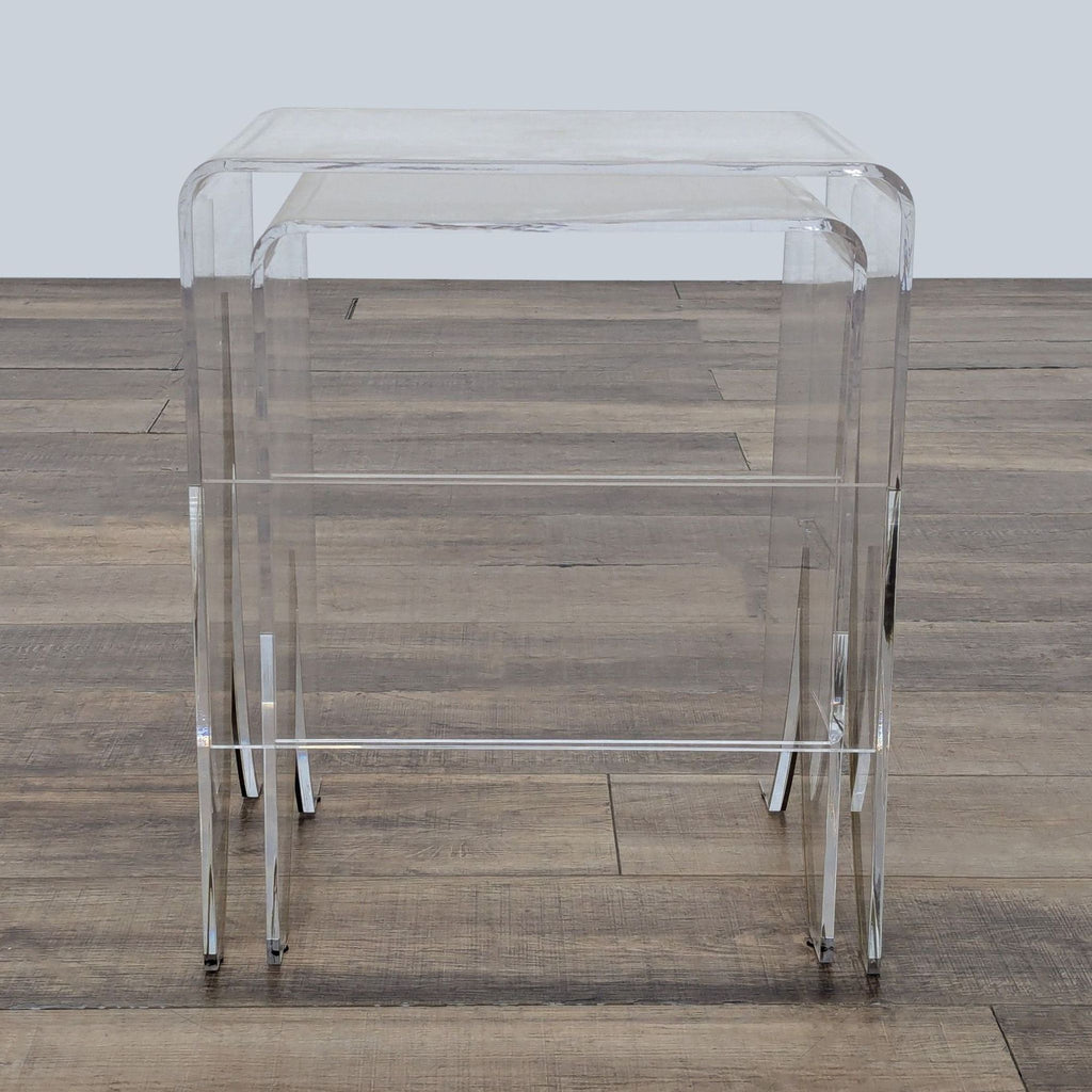 Gabby Magnolia Acrylic Nesting Tables