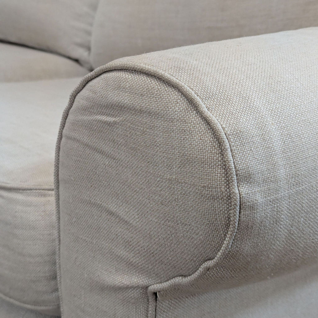 Restoration Hardware Modular Sectional with Rolled Arms