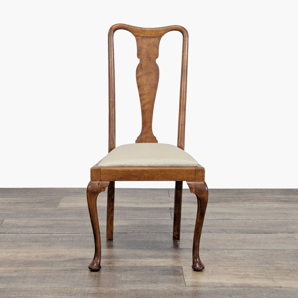 Set of Eight Queen Anne Dining Chairs