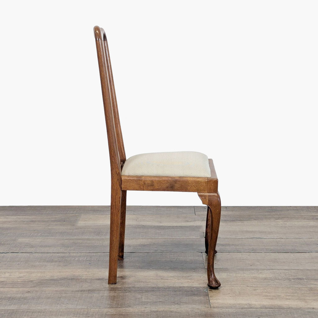 Set of Eight Queen Anne Dining Chairs