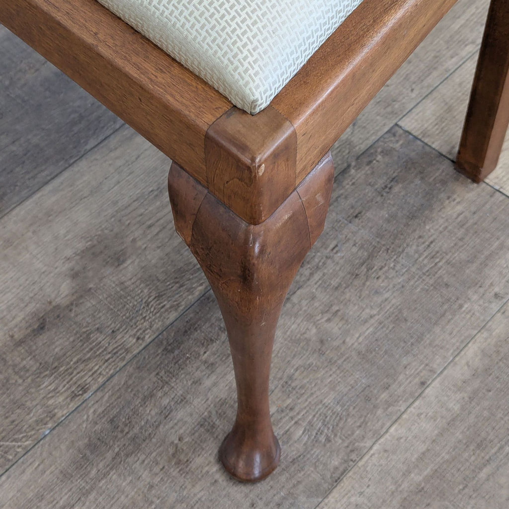 Set of Eight Queen Anne Dining Chairs