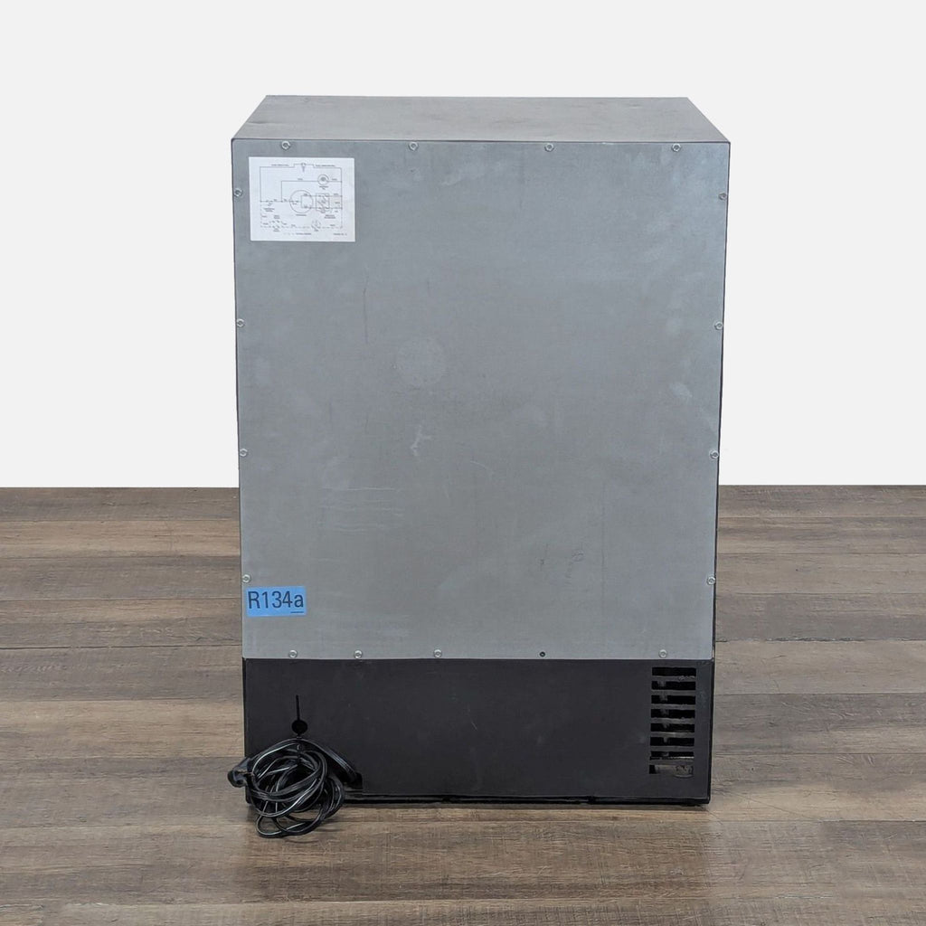 Marvel Black Glass Door Refrigerator – Compact Wine Cooler