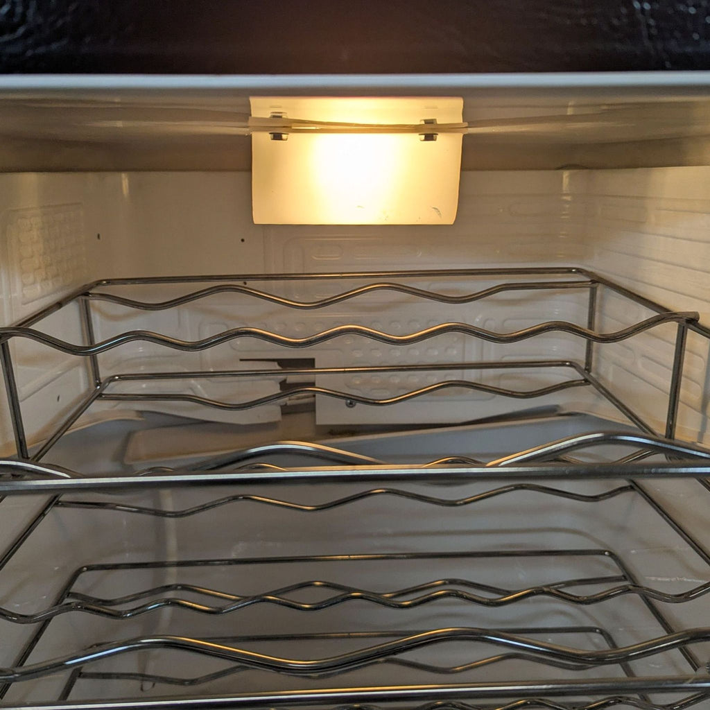 Marvel Black Glass Door Refrigerator – Compact Wine Cooler