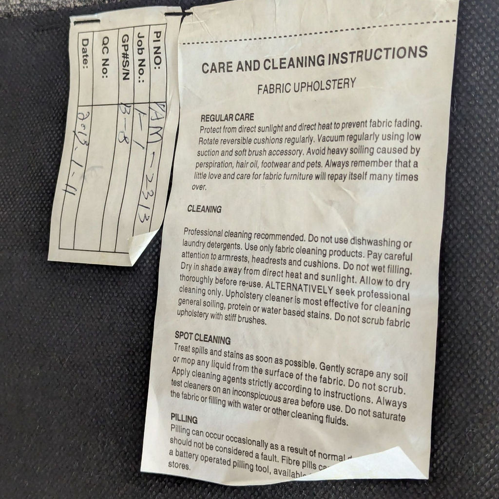 Mid-Century Modern Style Gray Loveseat