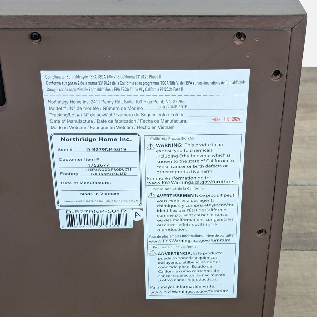 Northridge Home Marina Del Ray Nightstand