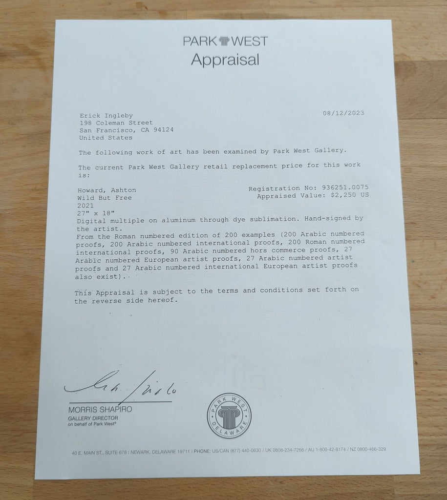 “Wild But Free” by Ashton Howard