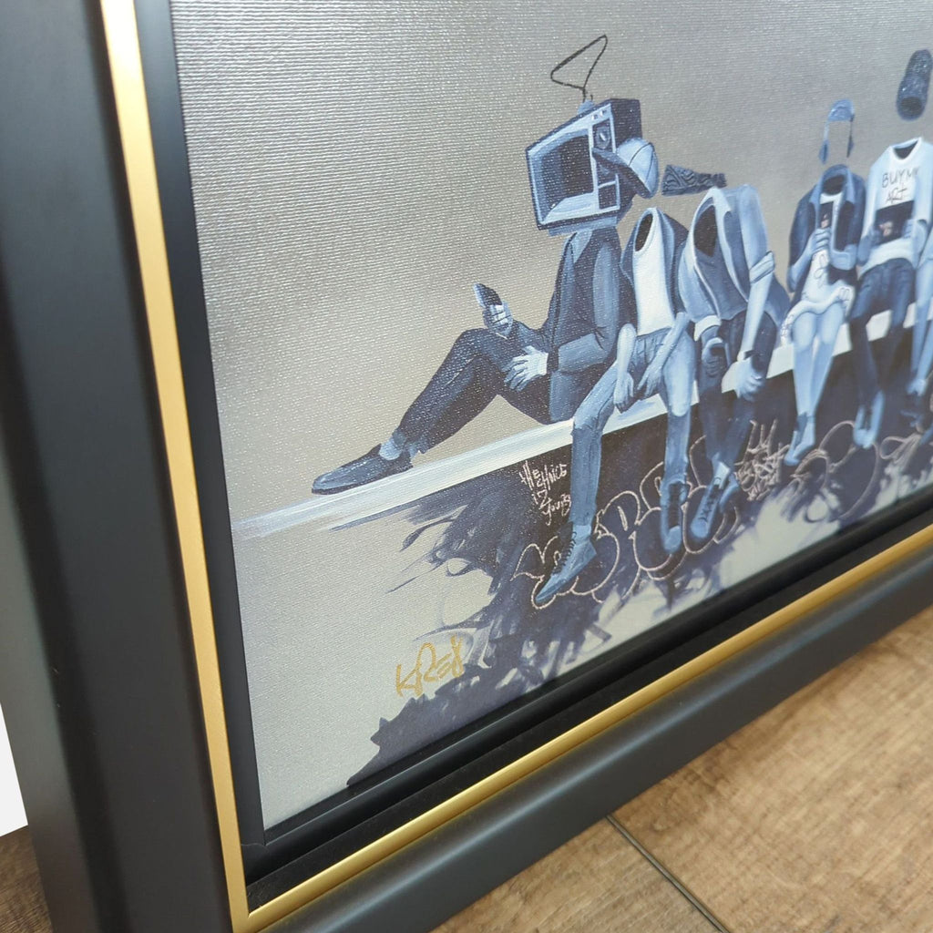 “Committed to Kre8tion” by Kevin Kre8 Framed Giclee