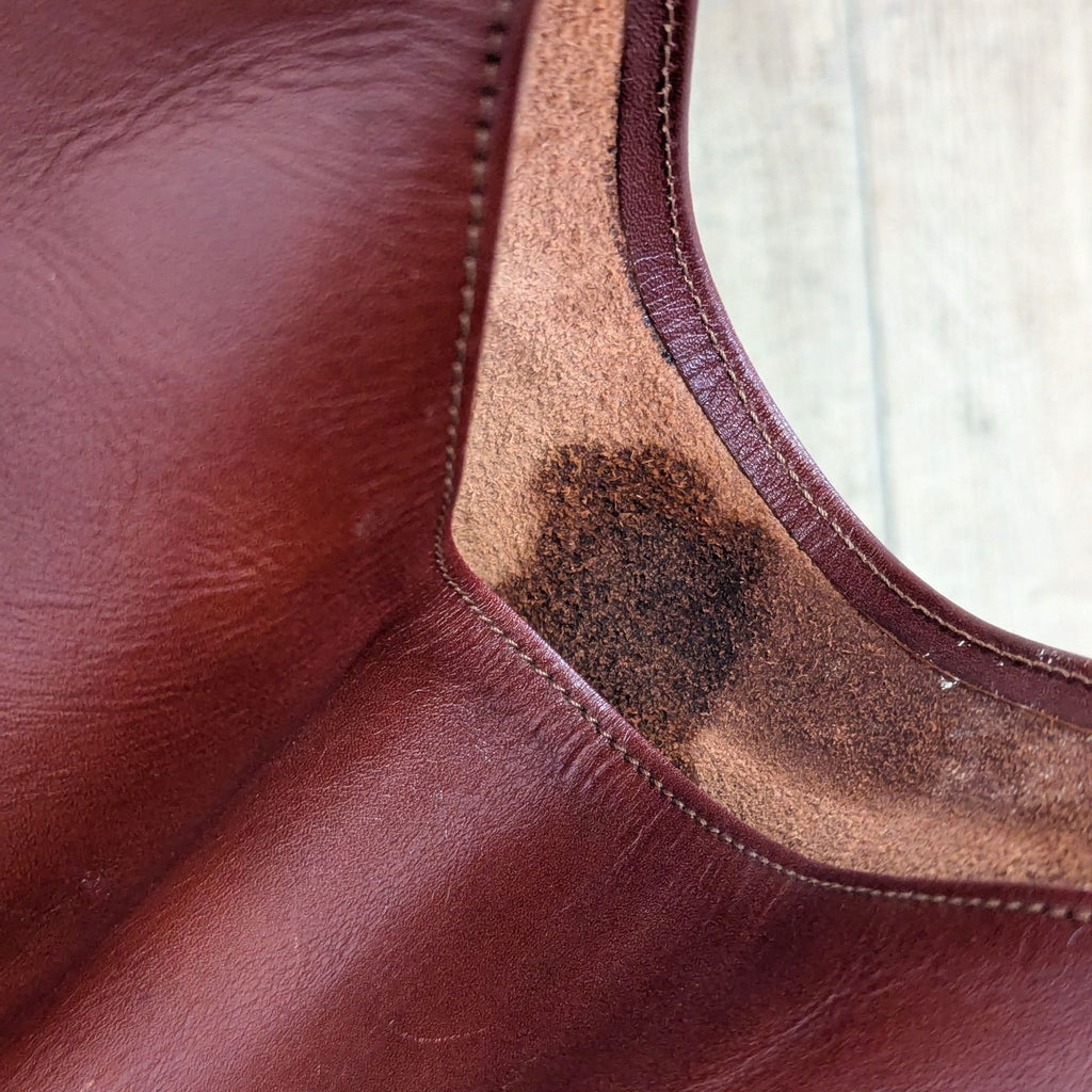 Design With Reach  Leather Modern Armchair