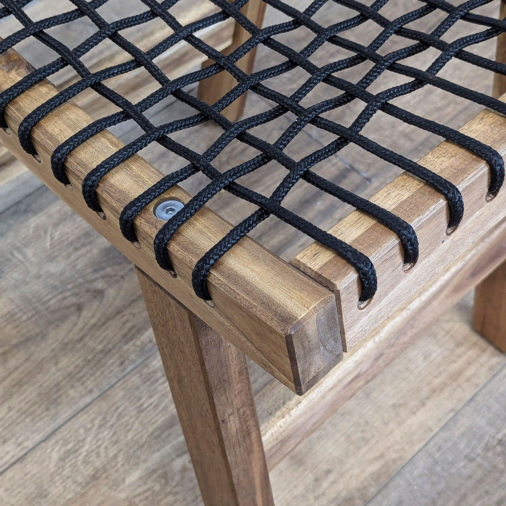 Woven Top Stool