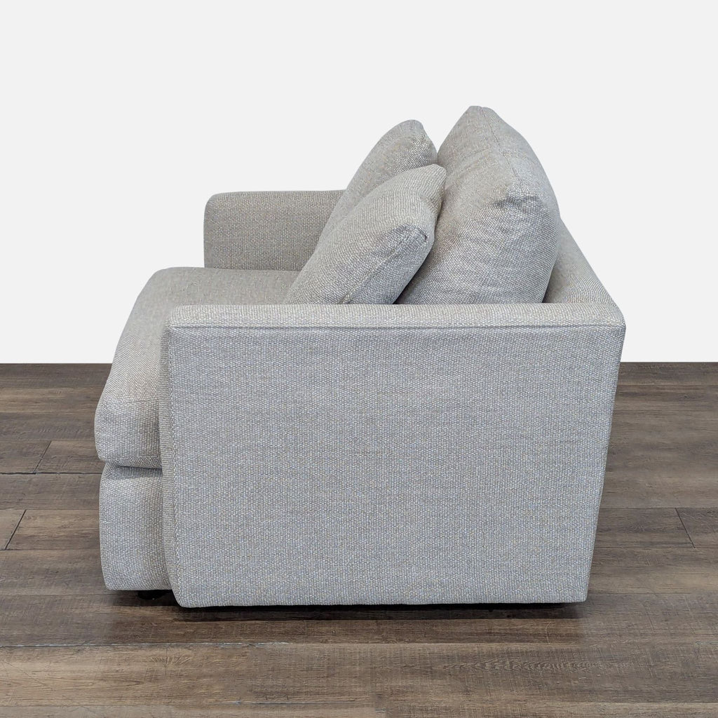 Crate & Barrel Transitional Chair and a Half Lounge Chair