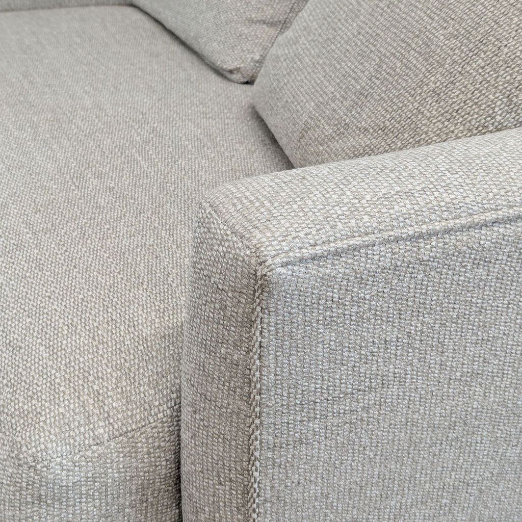 Crate & Barrel Transitional Chair and a Half Lounge Chair