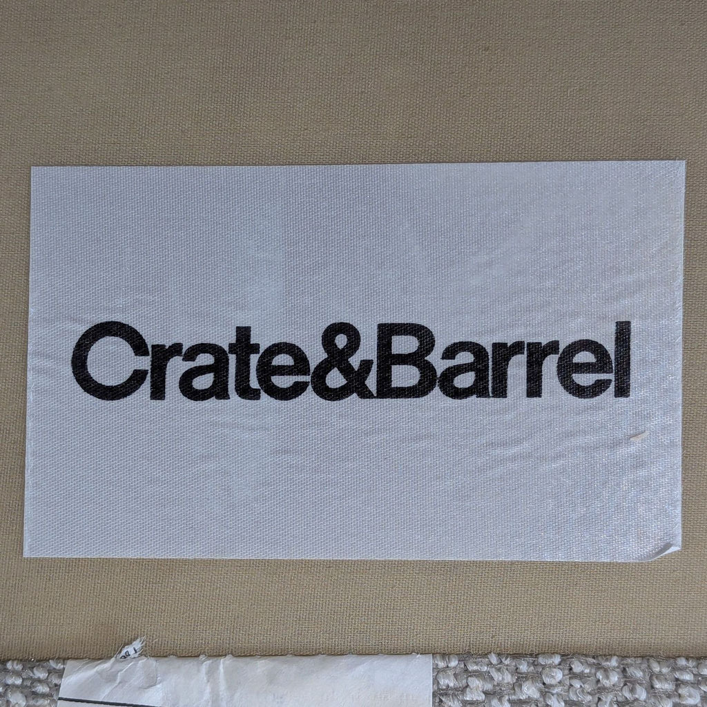 Crate & Barrel Transitional Chair and a Half Lounge Chair