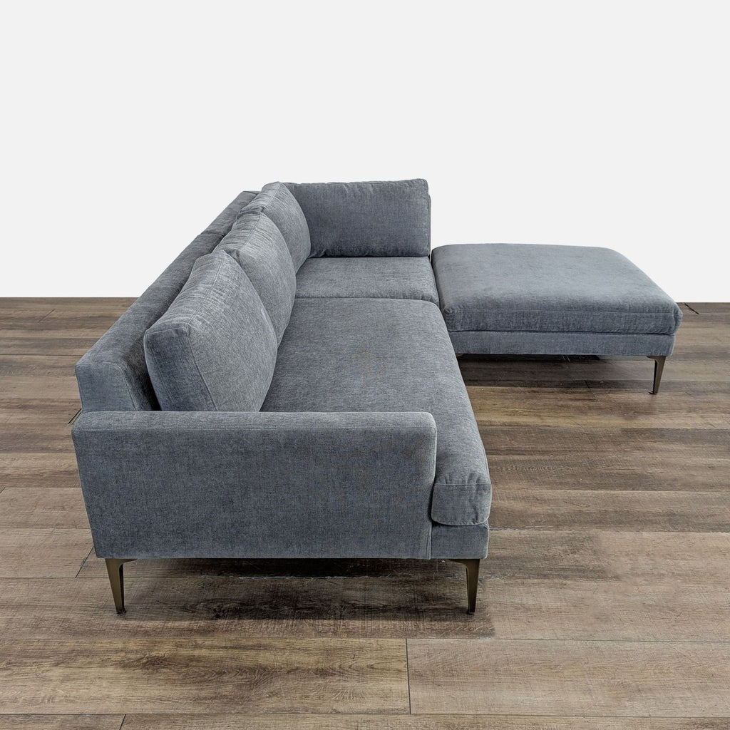 West Elm Andes 3-Piece Ottoman Modern Sectional - Accepted Offer (24.39% discount)