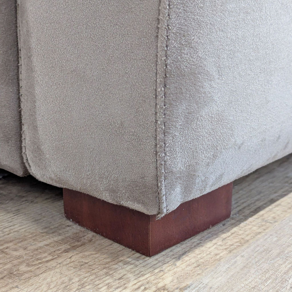 Room & Board Microsuede Sofa Bed in Mushroom