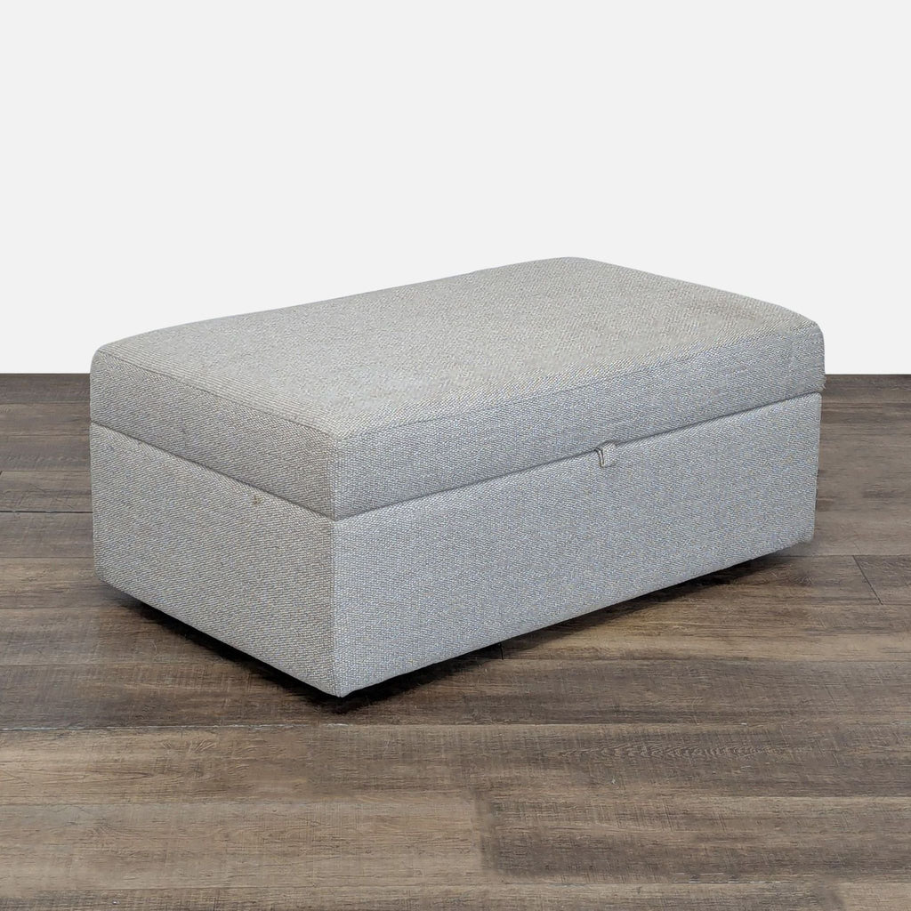 Pottery Barn Turner Storage Ottoman with Pull-Out Table