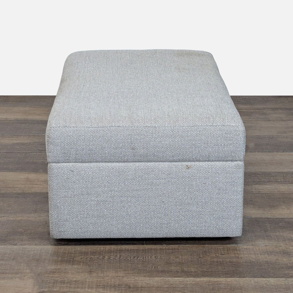 Pottery Barn Turner Storage Ottoman with Pull-Out Table