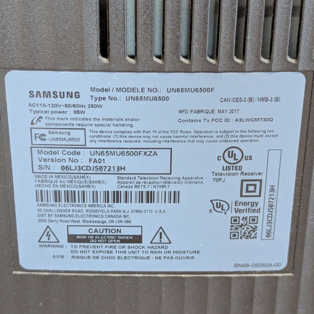 Samsung Curved Smart TV – 55" 4K UHD with Streaming Apps